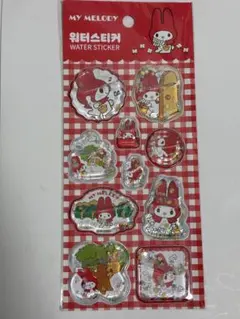コ*ま様 マイメロ　ウォーターステッカー
