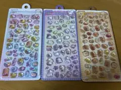 inamazy 3D 立体シール　パン　ねこ　ボンボンドロップ　3枚セット