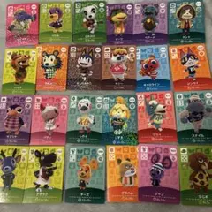 あつ森　どうぶつの森　amiiboカード　まとめ売り 24枚セット