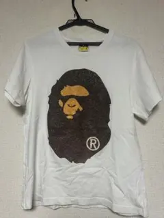 A BATHING APE ラメプリント Tシャツ ホワイト Sのサムネイル