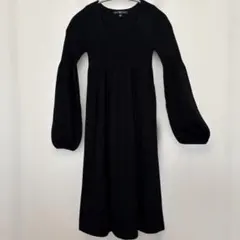 GAP ブラック ニット ロングワンピース XS