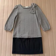 ハッシュアッシュ　HusHusH ワンピース　ボーダー　リボン　切り替えのサムネイル