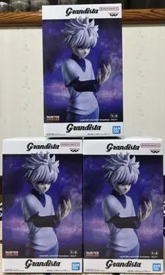 HUNTER×HUNTER Grandista キルア　フィギュア　3体セット