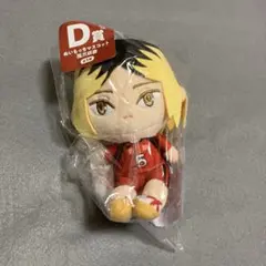 【匿名配送】ハイキュー　フリューくじ　D賞　ぬいもっちマスコット　孤爪研磨