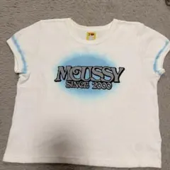 MOUSSY ロゴプリント Tシャツ