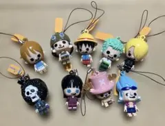 ONE PIECE　ブロックコレクション　9個セット　フィギュア　ストラップ