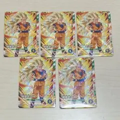 最強ジャンプ　付録　ドラゴンボール　カード　5点