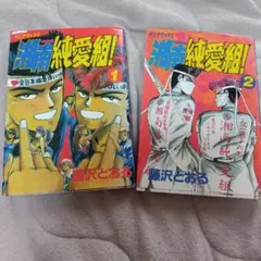 ✨湘南純愛組! 1巻・2巻 藤沢とおる✨講談社✨GTO鬼塚英吉の前身漫画