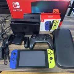 【早い者勝ち】Nintendo Switch 本体 青黄 + プロコントローラー