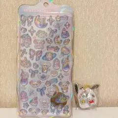 【正規品】ボンボンドロップシール ちゅるきら ポチャッコ チャーム