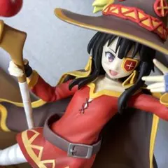このスバ　めぐみん フィギュア 魔法使い