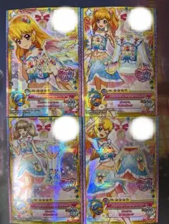 4307♡スワンレイクブルーコーデ いちご プレミアムレア アイカツ