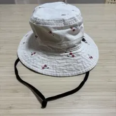 a.v.v チェリー柄 ハット 52cm