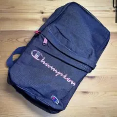 Champion ダークブルー ショルダーバッグ