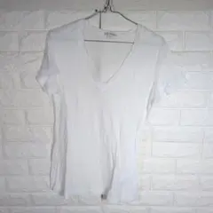 STANDARD JAMES PERSE Ｖネック半袖Tシャツ 白①のサムネイル