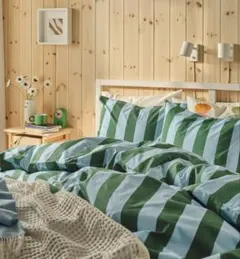 未開封 IKEA スローンホストマル 掛け布団カバー＆枕カバー シングルのサムネイル