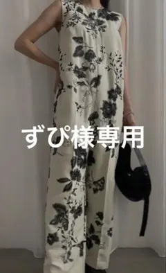 【AMERI】 NORA FLOWER EMBROIDERY ROMPERS