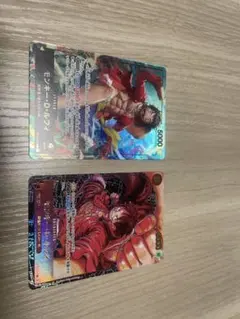 サインなし　モンキー・D・ルフィ SR パラレル セブンイレブン　プロモカード