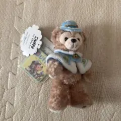 東京ディズニーシー　ダッフィー　ぬいぐるみバッジ