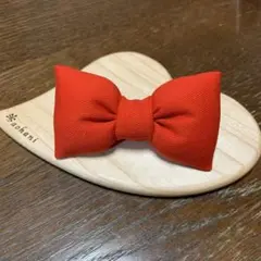 キッズ　朱赤色　ディズニー　仮装コスプレ衣装　リボン蝶ネクタイ