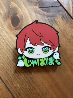 カラフルピーチ じゃぱぱ ラバー製バッジ