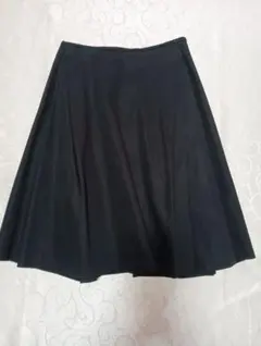 り*ん様 RALPHLAUREN.11号・♡上品♡ 黒 フレアスカート プリーツのサムネイル