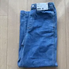 ユニクロ　ガールズ　バギージーンズ　150