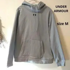 メンズ Under Armour グレー フード付き 長袖 パーカー M