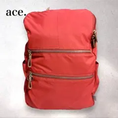 ace. エース リュックサック レッド 10ℓ ランバーのサムネイル