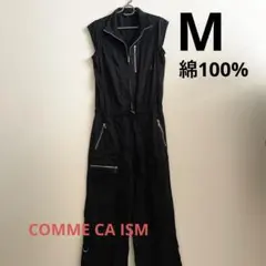 COMME CA ISM ノースリーブ オールインワン サロペット M