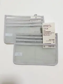 無印良品 母子手帳ケース用リフィル 小 2個 新品のサムネイル
