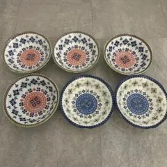 美品　日本製　shinacasa サラダボウル　食器 ボウル 6つセットのサムネイル