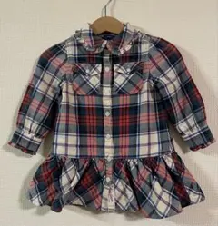 ラルフローレン　ワンピース　80サイズ　チェック