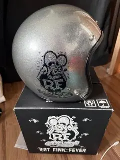 [新品同様] RAT FINK ジェットヘルメット Custom RAT FINK 2024-Run with Rat- | DIN MARKET(ディンマーケット)