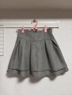 ミシェルマカロン 美脚スカート 千鳥柄 Mサイズ