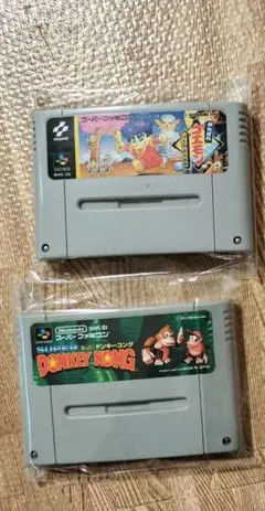 【動作未確認】スーパーファミコンソフト2本セット