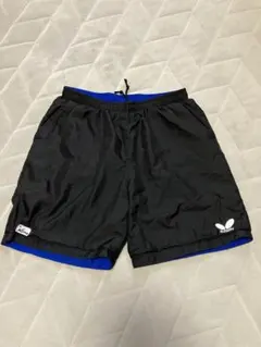 卓球　バタフライ　リバーシブルショートパンツ JTTAマーク付き