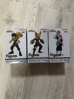 僕のヒーローアカデミア Figuno 緑谷出久 爆豪勝己 轟焦凍 セット