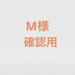 M様 確認用ページ