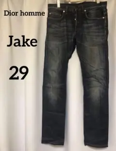 ディオールオム コーティングデニム Jake スキニー