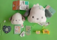 サンリオ　カオハナ　フェイスマスコット　プレミアムマスコット5個　ポチャッコ