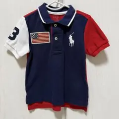 Ralph Lauren ポロシャツ 12M ネイビー　80cm