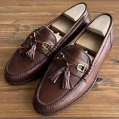 GUCCI グッチ ホースビットローファー 茶金 40 D 25.0 - メルカリ
