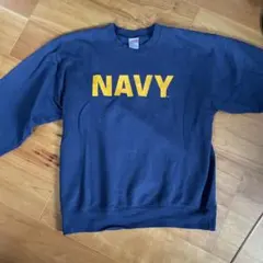 NAVY スウェット ネイビー クルーネックのサムネイル