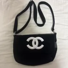 CHANELノベルティショルダーバッグ 黒