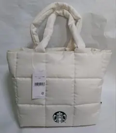 【新品・未使用】スターバックス トートバッグ　2023 福袋　キルティング　レア