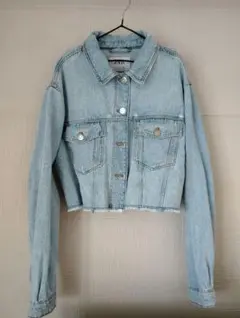 ZARA クロップドデニムジャケット 150-160
