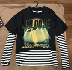 レイヤードカットソー Tシャツ ロンT 美品 古着