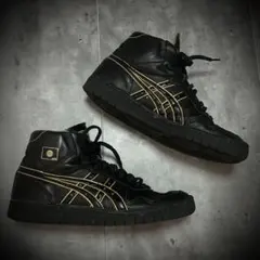 激レア asics ファブレ japan L ジャパン 黒x金 27.5cm