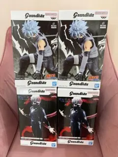 Grandista 東京喰種 ＆ NARUTO カカシ フィギュア 4点セット - メルカリ